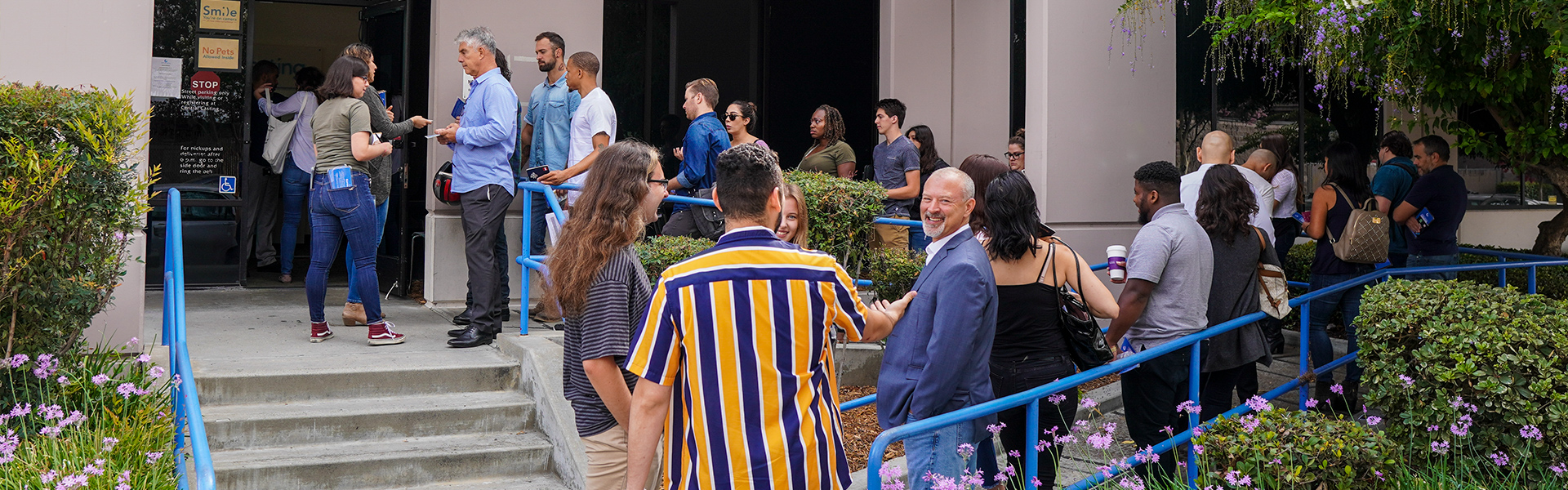 Registration at Central Casting Los Angeles