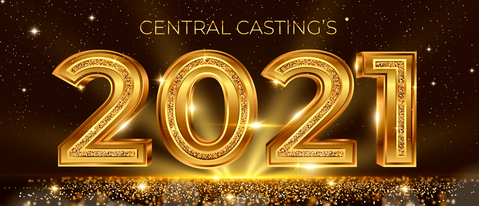 Graphic with the text Central Casting’s 2021.