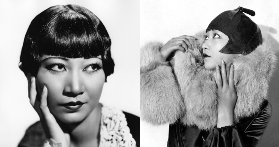 Fashinable photos of Anna May Wong.