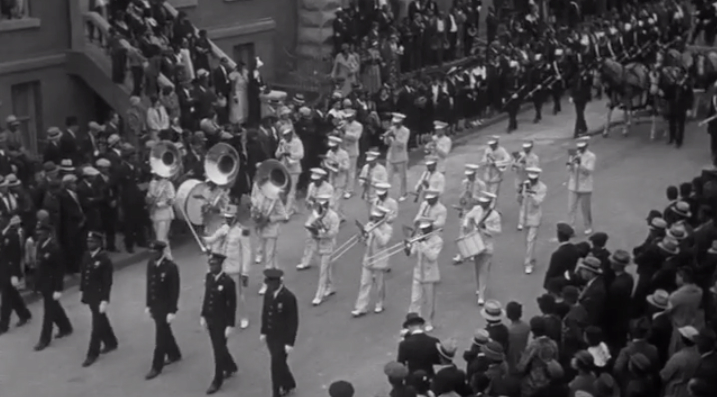 African American extras in Imitation of Life (1934).