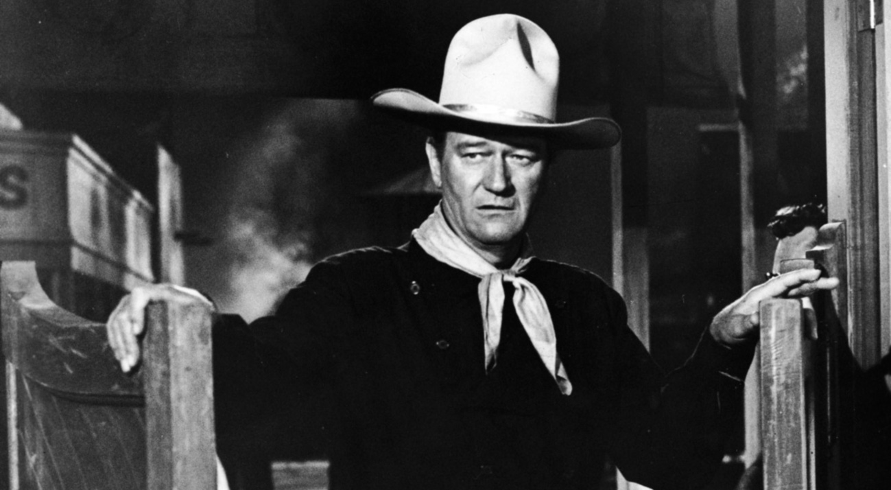 John Wayne, one of Central Casting’s Hollywood legends.