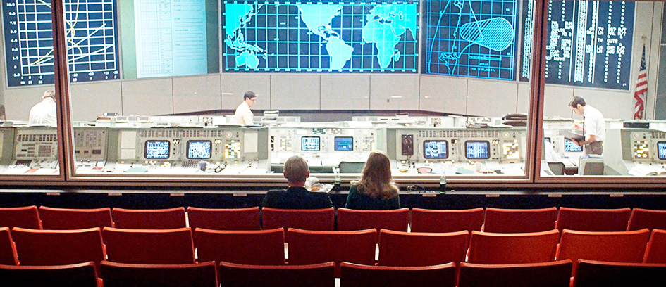 NASA control room TV set.