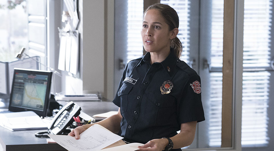 Jaina Lee Ortiz as Andy Herrera (ABC).