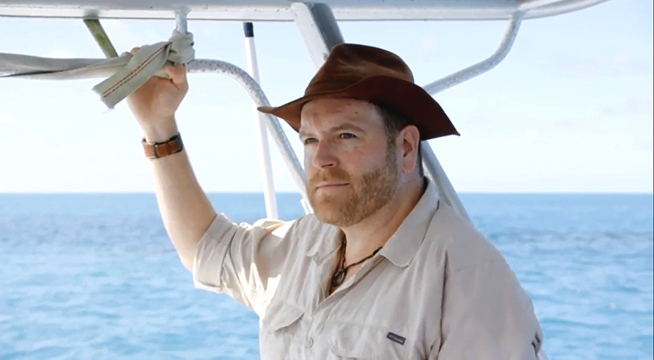 Josh Gates in Expedition Unknown (Travel Channel).