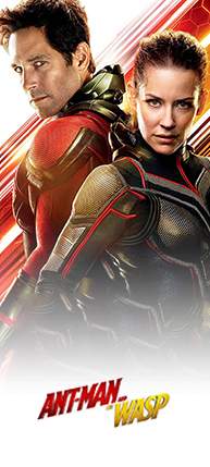 Ant Man and the Wasp.